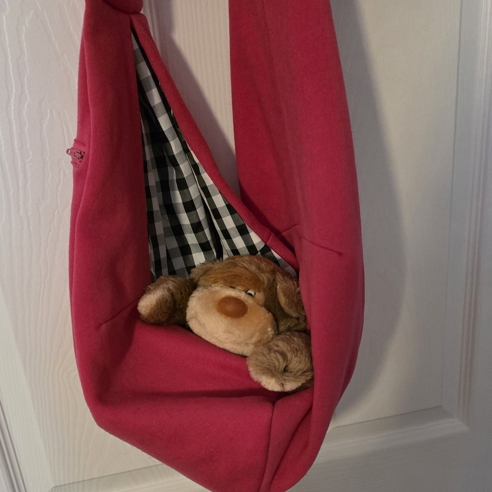 Tomkas Cozy Pink Dog Sling Carrier